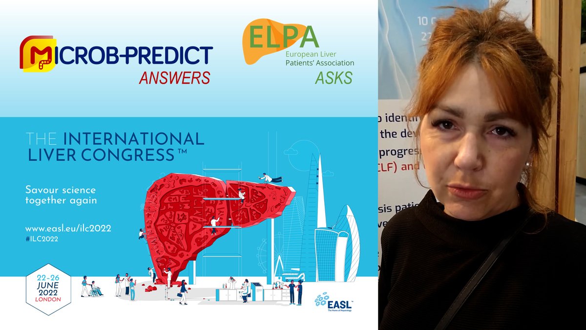 youtu.be/Zp-cArOyrfw
'How will MICROB-PREDICT change the way I am treated in the hospital?' asks patient representative Ivana Dragojević our coordinator @JonelTrebicka. Watch the video to hear the answer, a follow-up to our presence at #ILC2022! @EASLnews @ef_clif @EuropeLiver