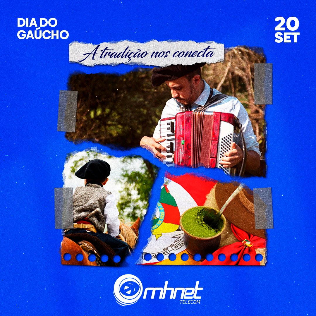 Comemoramos hoje a força e a garra do povo gaúcho. 🧉

Essa tradição que ultrapassa as fronteiras do Rio Grande do Sul e conecta o sul do país a esses laços.🌐

Feliz Dia do Gaúcho! 💚❤️💛
 
#mhnet #diadogaucho #étudooquenosconecta