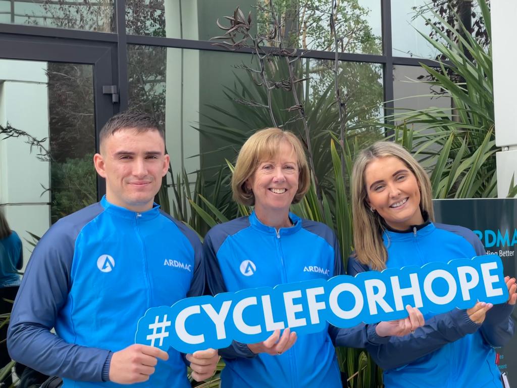 ArdmacLtd's tweet photo. We're Cycling for Hope, are you?
Sign up now: https://t.co/lQmWOExxYc
#Ardmac #Buildingbetter #CycleforHope #CycleforHope2022 #PietaHouse #fundraiser #signup #support #mentalhealth #mentalhealthawareness #fundraiser #suicideprevention #mentalhealth #selfharmpreventation https://t.co/jlss8EoQJv