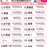 みんなはいくつ読める？珍しい難読名字30選!