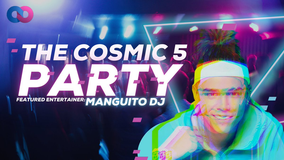 LoopEvents_'s tweet photo. Every party needs a good DJ! That's why for the Cosmic 5 Party, we got the best. π
Catch #ManguitoDJ's set during the #Cosmic5 Party on September 27, 2022! π
π https://t.co/PNjYSvkUfr
π¦ΈββοΈ@SecretNetwork @kado_money @WhiteWhaleDefi
#CosmoverseParty #blockhain #loopnft https://t.co/j1Y6XbcHMi