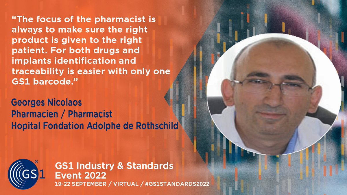 The power of one GS1 barcode in healthcare  #GS1standards2022 <a href="/GS1Healthcare/">GS1 Healthcare</a>