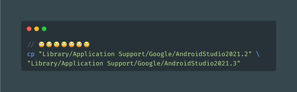 theapache64's tweet image. I expected something to blow off💣, but it worked!

Old IDE configs are now perfectly working in the new version 😄

#Studio_Things #AndroidDev