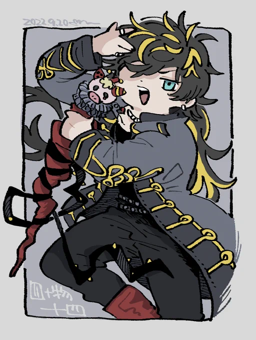 友人に描いたやつです 