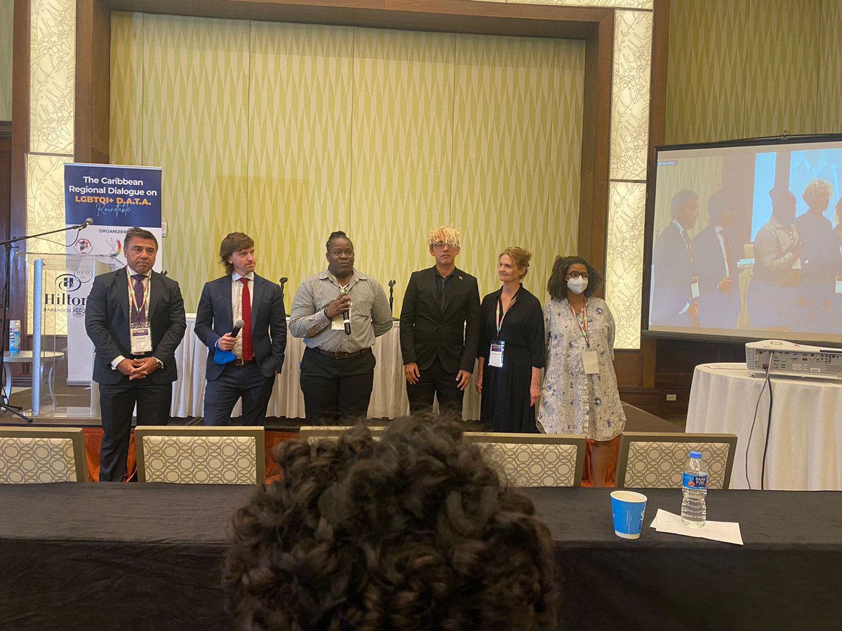 UniBAM Belize (@unibamsupport) on Twitter photo The team of a lifetime that organized a Caribbean Regional Dialogue Roundtable on LGBT D.A.T.A. led by LGBT CSOs in Barbados.<a href="/PhilofDelphi/">Philip R. Crehan</a> Top that <a href="/ArmstrongAlexi1/">Armstrong Alexis Deputy Secretary General- CARICOM</a> <a href="/SG_CARICOM/">CARICOM Secretary General</a> <a href="/CARICOMorg/">CARICOM: Caribbean Community</a> <a href="/MFABelize/">Belize MFAFT 🇧🇿</a> <a href="/BELTRAIDE/">Beltraide</a> The team of a lifetime that organized a Caribbean Regional Dialogue Roundtable on LGBT D.A.T.A. led by LGBT CSOs in Barbados.<a href="/PhilofDelphi/">Philip R. Crehan</a> Top that <a href="/ArmstrongAlexi1/">Armstrong Alexis Deputy Secretary General- CARICOM</a> <a href="/SG_CARICOM/">CARICOM Secretary General</a> <a href="/CARICOMorg/">CARICOM: Caribbean Community</a> <a href="/MFABelize/">Belize MFAFT 🇧🇿</a> <a href="/BELTRAIDE/">Beltraide</a>