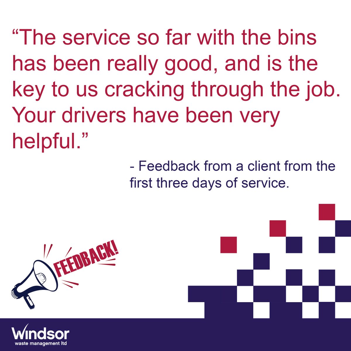 👇Check out this stunning piece of feedback we got the other day!👇

Want a helpful, speedy service for your asbestos and haz waste? Get in touch!

📞 - 01708 55 99 66
✉️ - enquiries@winwaste.com

#asbestos #asbestosmanagement #feedback