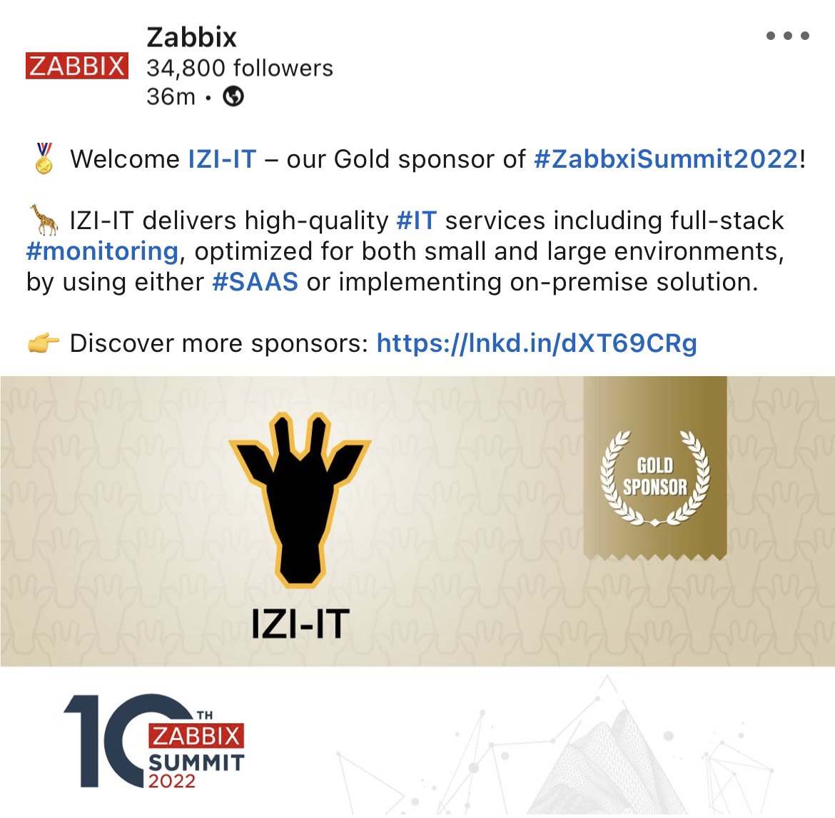 Steve DESTIVELLE French Zabbix Evangelist tweet media