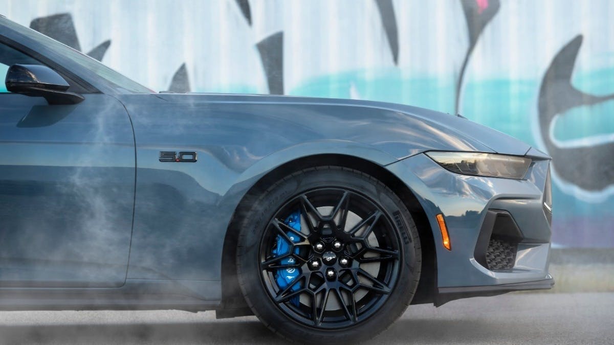 The seventh generation of the Ford Mustang, the best selling sports car in the world, has been revealed.  While investing billions in electrified vehicles,  Ford have made will continue to offer the 5.0 V8 that the car is famed for👉Take an early look here bit.ly/3eRTyev