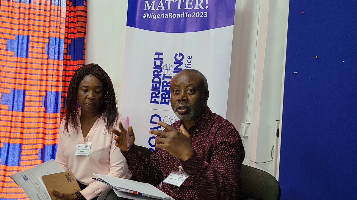 fes_nigeria's tweet photo. #AllianceBuilding session with CSOs as part of the #NigeriaRoadTo2023 program.
@FESonline https://t.co/10Lt5ICC9c