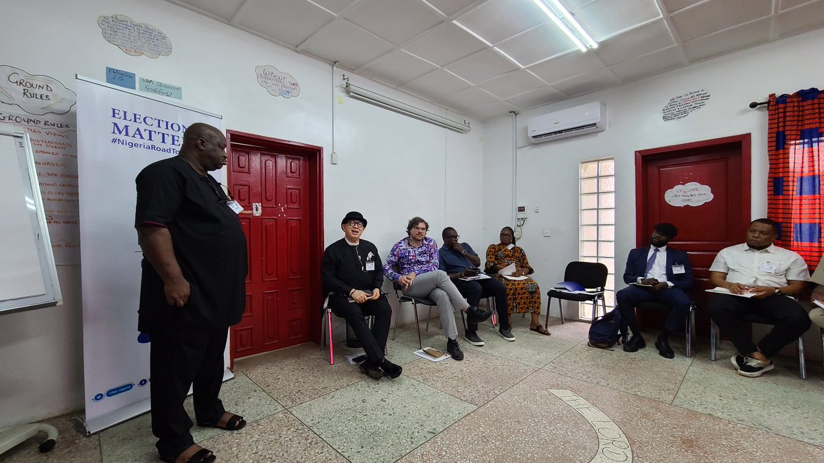 fes_nigeria's tweet photo. #AllianceBuilding session with CSOs as part of the #NigeriaRoadTo2023 program.
@FESonline https://t.co/10Lt5ICC9c