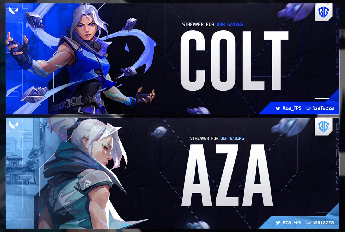 Check out these recent banners we made for our client <a href="/QorGaming/">QorGaming</a>! 💙

Looking to upgrade your social media graphics? 👀
Let us do it for you! 😉⤵️

Leave us a DM or open a ticket via our Discord today‼️