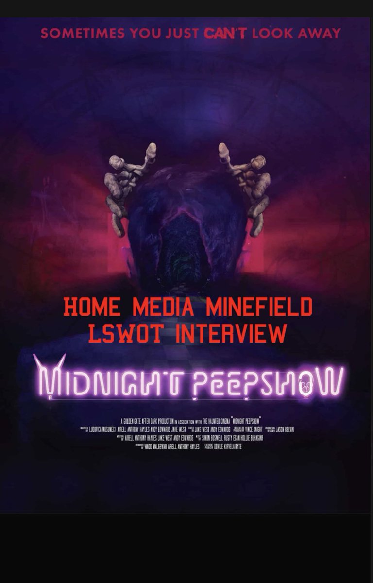 Please check out my latest interview with the filmmakers of Midnight Peepshow (no spoilers) ☺️🎥

youtu.be/LVEyR-UVw6g

#horrormovies #filmmaking #britishindependentfilm #frightfest