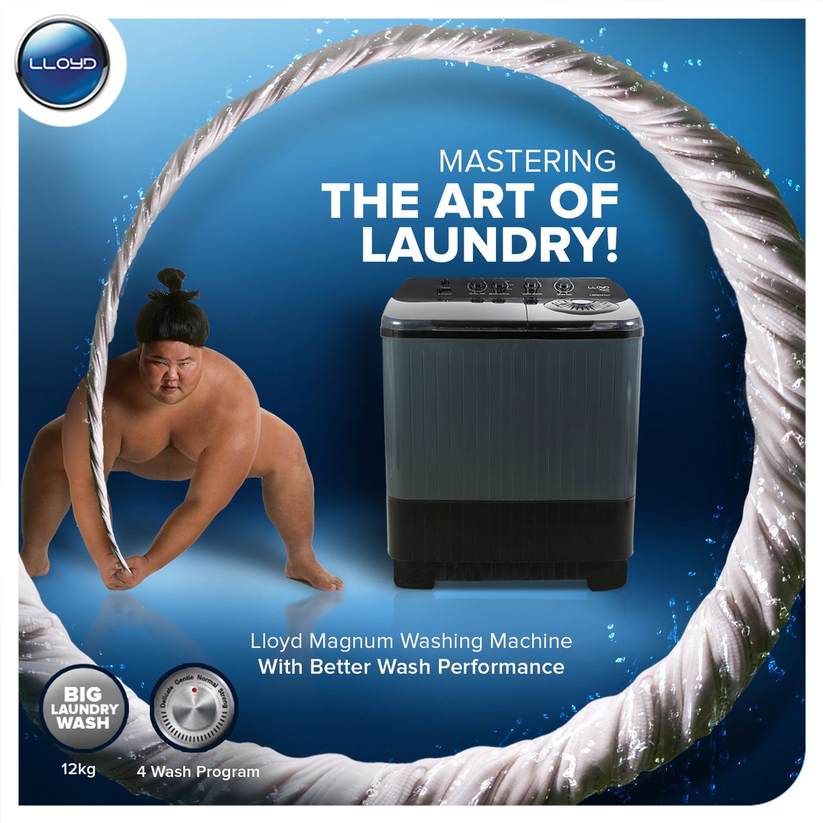MyLloydIndia's tweet image. The ideal washing machine! With the #Lloyd Magnum washing machine&apos;s big laundry wash and four wash programmes, you can enjoy a hassle-free wash and improved performance. #LloydWashingMachine 

Buy now: bit.ly/3NgtkOj