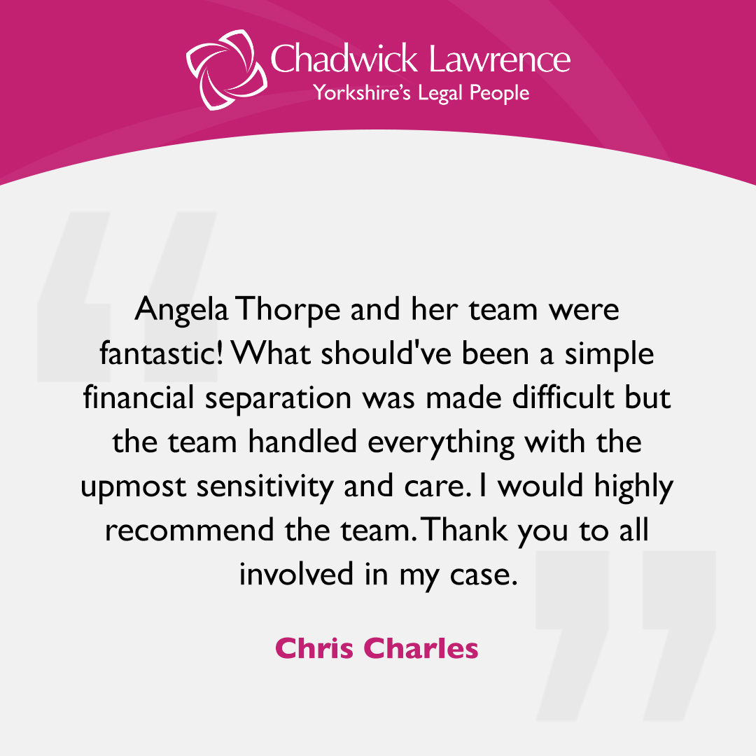 YorkshireLegal's tweet image. Some great feedback for Angela Thorpe in our family department!

If you need any assistance from our family solicitors - they're here to help! Just get in touch: bit.ly/3vS4gpo

#TestimonialTuesday