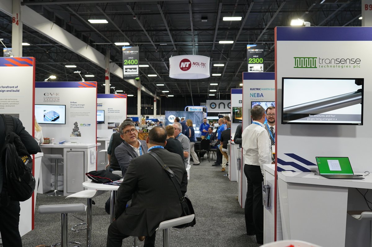 theapcuk's tweet photo. It was great to be back with the #UKPavilion at @thebatteryshow North America after 2 years! 🇺🇸

It was our biggest stand yet with 14 exhibitors flying the flag for the UK #battery capability &amp; a busy 3 days with lots of valuable conversations and strong interest. #thebatteryshow https://t.co/3DvitNFIIN