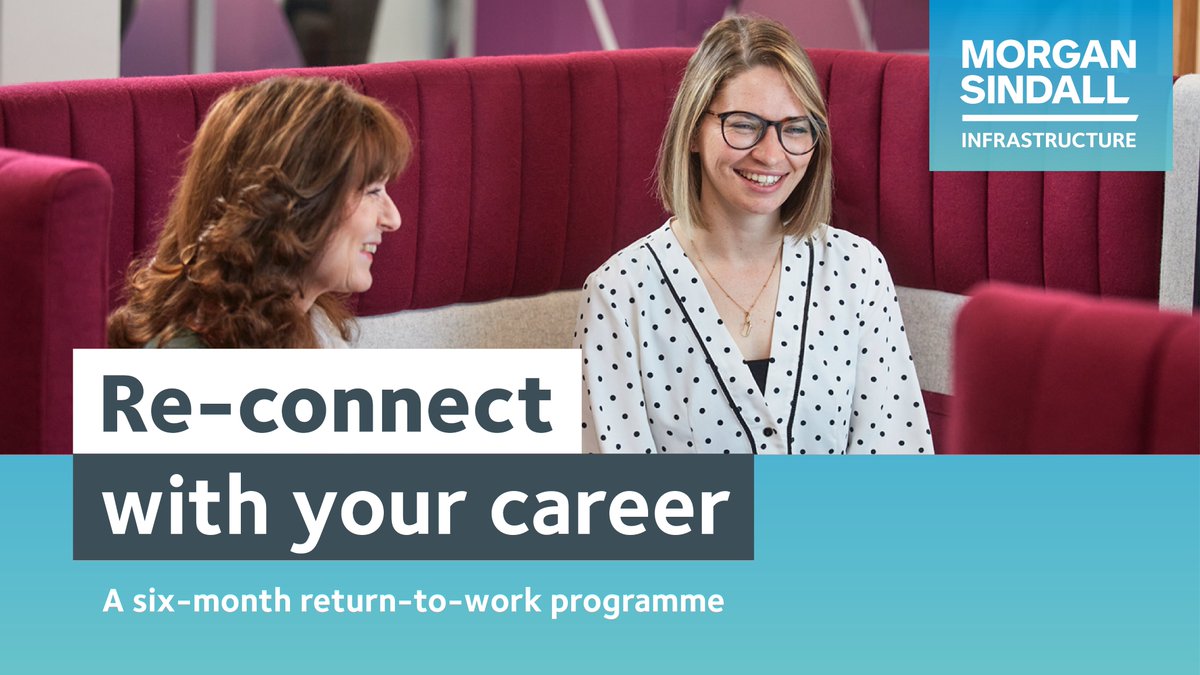 We're excited to join @WorkingMums and @WorkingWiseUK at 10am next Tuesday (27 Sep) as we share everything you need to know about our Re-connect return to work programme as part of the 'Returning to work with confidence' webinar. Find out more & register: workingmums.co.uk/webinar-newcar…