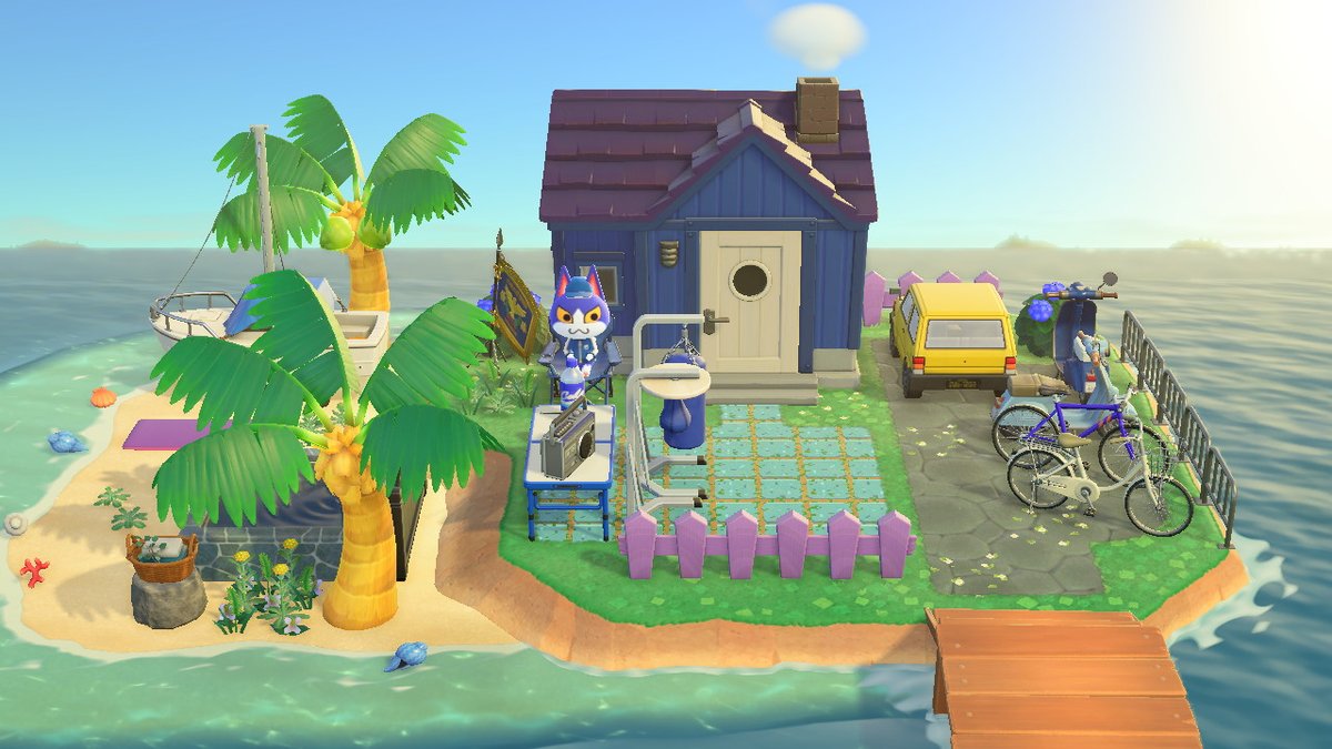 boobitsky's tweet photo. 82nd #HappyHomeParadise client was Tom & his boxing gym, complete with a sauna, which I've always wanted to build :-)
#acnhtom #acnhdesign #AnimalCrossing #ACNH #NintendoSwitch https://t.co/Th9uF3SGrY