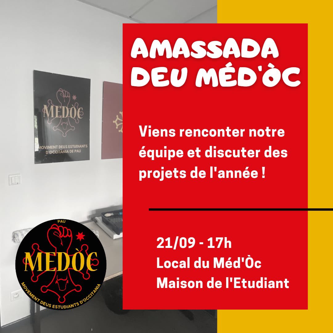 Vien encontrar la nosta equipa e parlar deus projècts de l'annada ! 😊