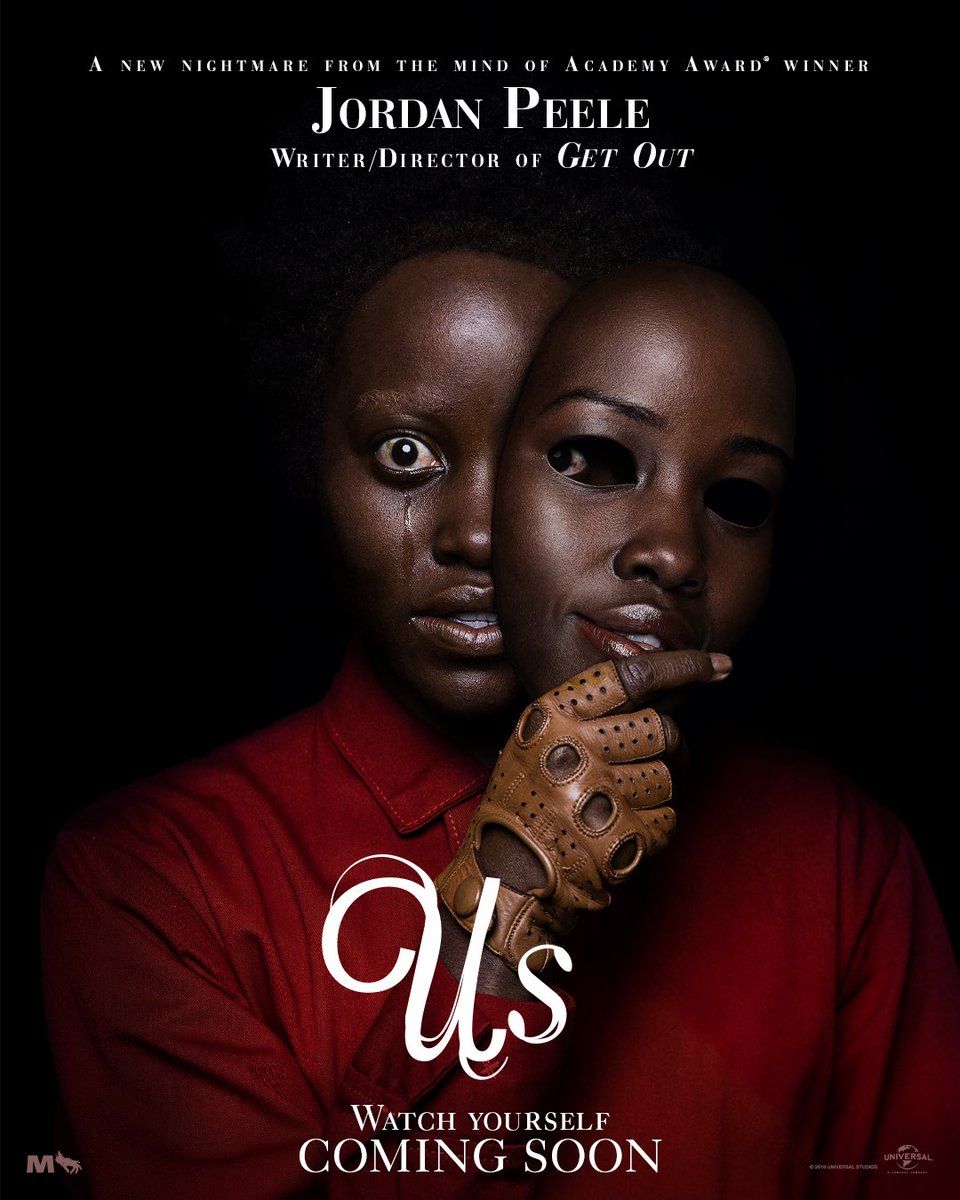 levmauc's tweet photo. El 17 de octubre llega a NETFLIX la película de terror US. Dirigida por Jordan Peele (Get Out, Nop), la historia nos presenta a una familia que en sus vacaciones de verano vivirán una auténtica pesadilla al encontrarse a una versión exacta de ellos. https://t.co/oxOFnrJ2V7