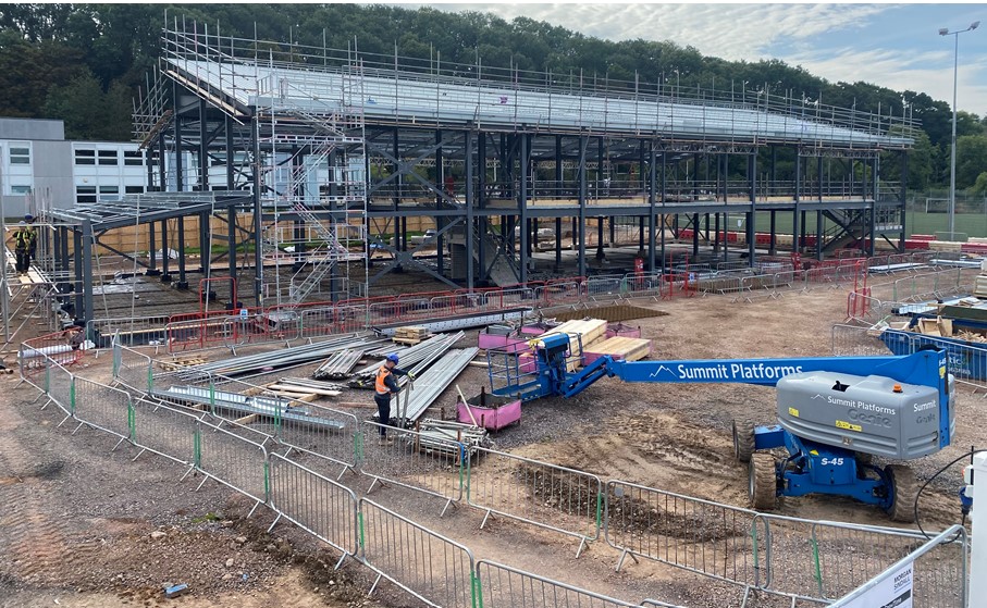Cowbridge Primary School progressing well on site. Nice work 🏴󠁧󠁢󠁷󠁬󠁳󠁿🙌 <a href="/VOGCouncil/">Vale Council 🏴󠁧󠁢󠁷󠁬󠁳󠁿🇺🇦</a>  <a href="/morgansindall/">Morgan Sindall Group</a> <a href="/AECOMBuildPlace/">Buildings + Places</a>