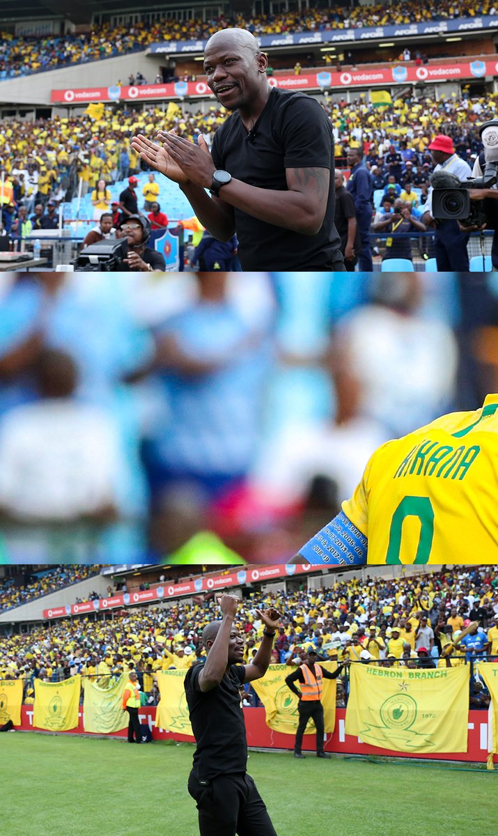 Masandawana's tweet photo. How much do the Yellow Nation love the Skipper? 💛

Open below for a surprise! ⬇️

#Sundowns #Celebr8Hlompho https://t.co/tP6fqKzabR