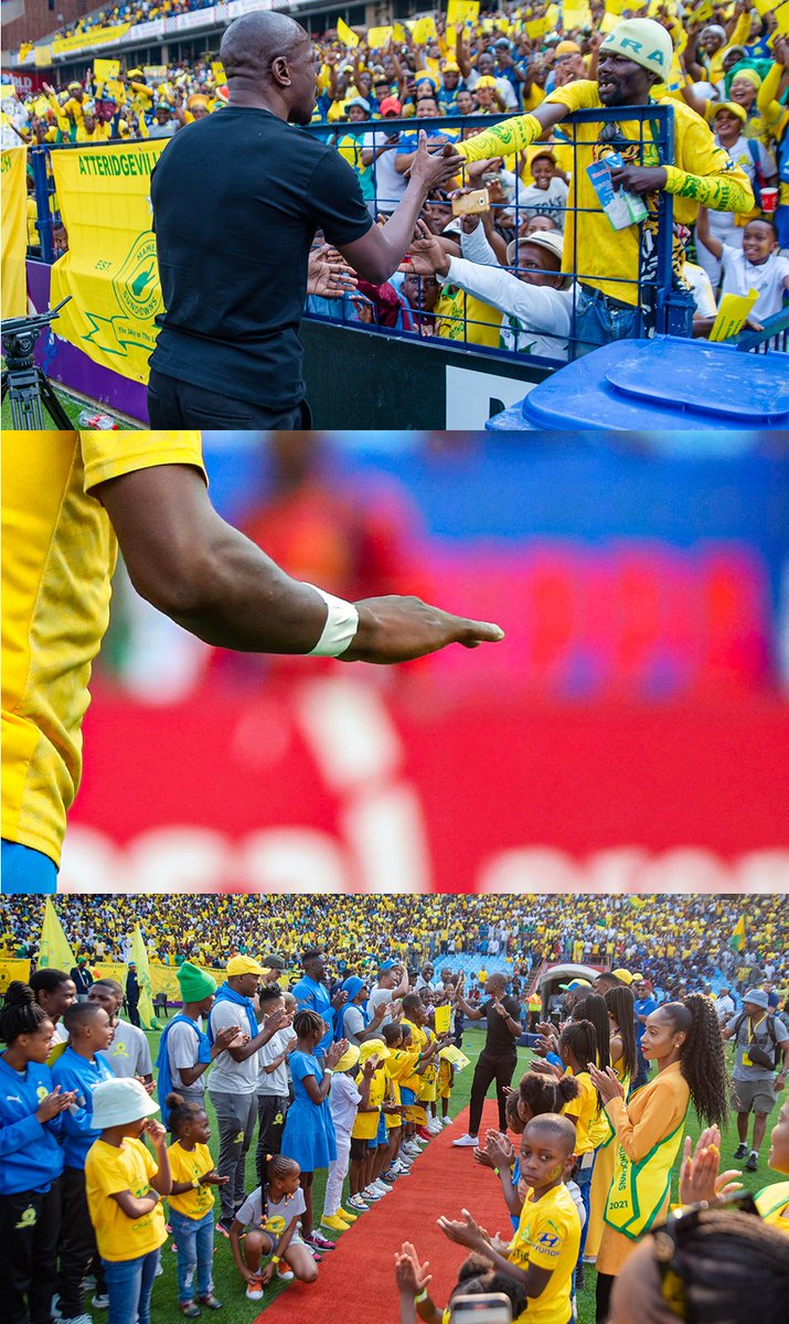Masandawana's tweet photo. How much do the Yellow Nation love the Skipper? 💛

Open below for a surprise! ⬇️

#Sundowns #Celebr8Hlompho https://t.co/tP6fqKzabR