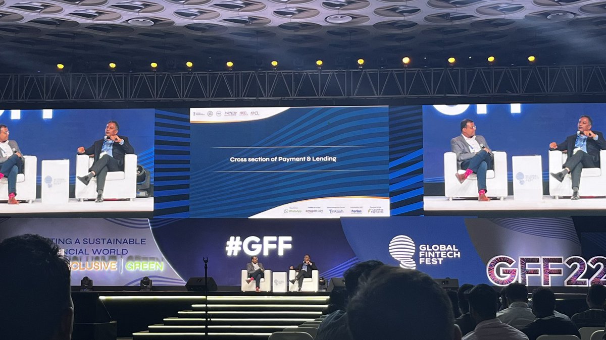 Vidhidoshi0212's tweet photo. Insightful session by Parag Rao at Global Fintech Festival 2022 🚀 https://t.co/24cUYtn8Qo