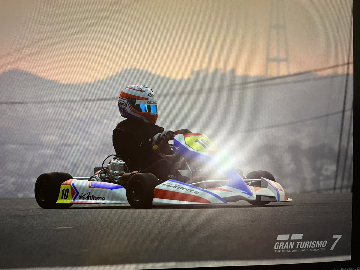 takumi_n_racing's tweet photo. #superwinforce のリバリーを作ってみました。
本物は細かすぎて特にフロントカウルは省略しました(めんどくさくて省略しすぎました😅)
#グランツーリスモ7
#GT7
#レーシングカート https://t.co/NL4spJNv5d