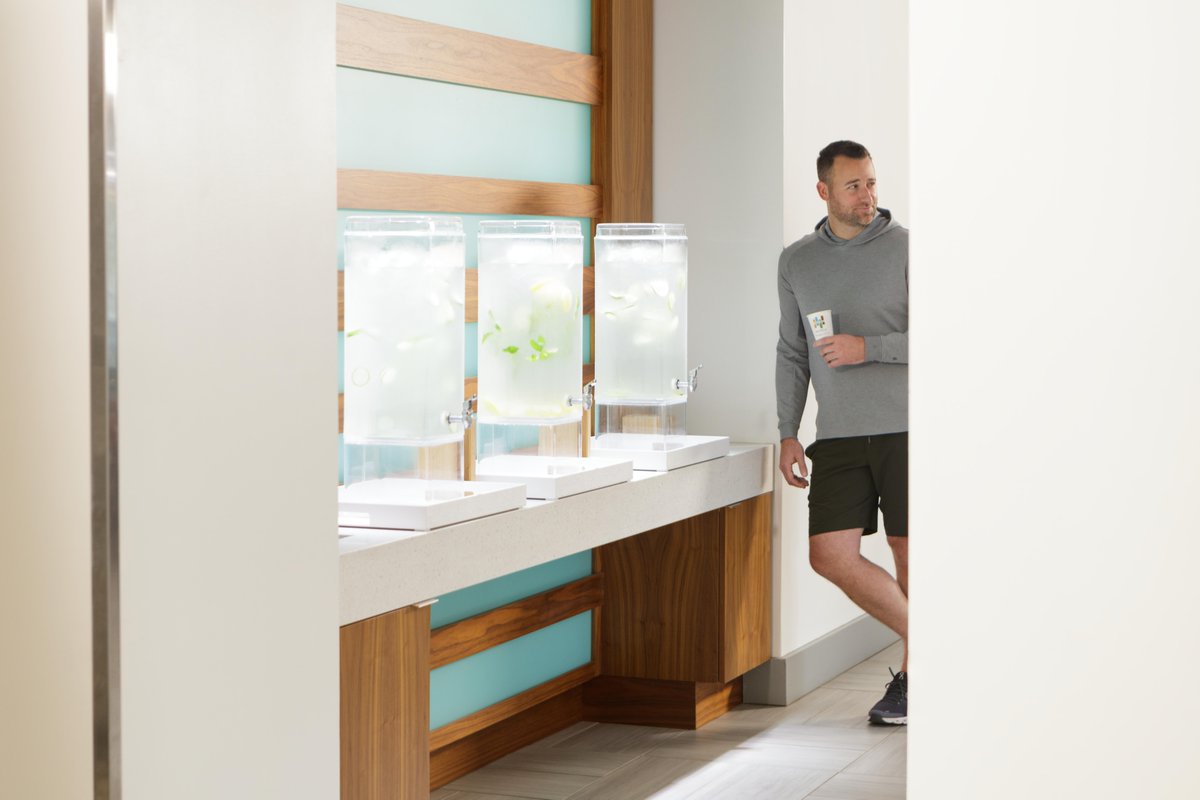 For a refreshing pick up, head to one of our Hydration station. #EVENHotels