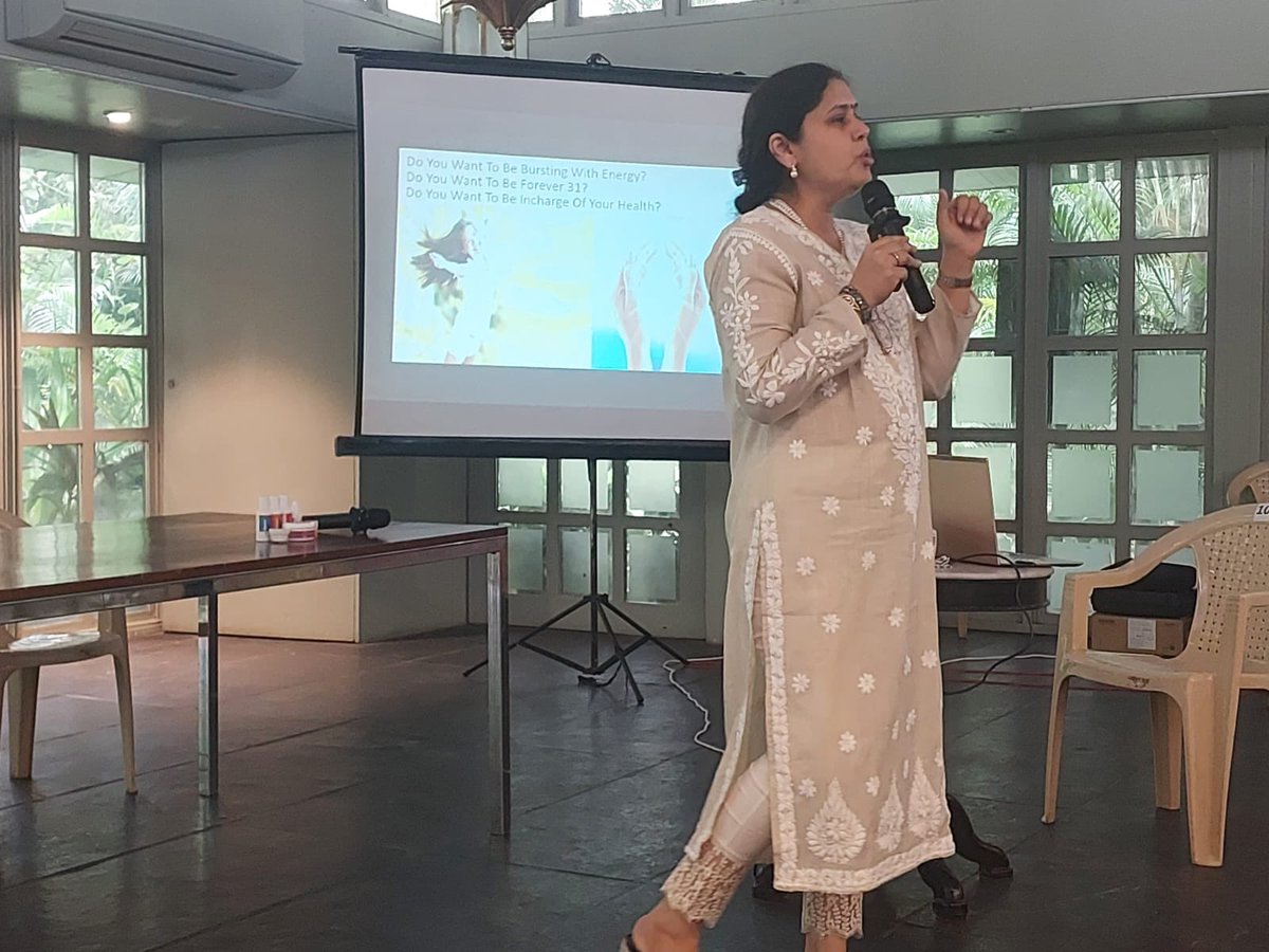 O3fi's tweet photo. Lecture on Bursting with energy with active oxygen at International Women Association Chennai https://t.co/OCMDPZ1Qma