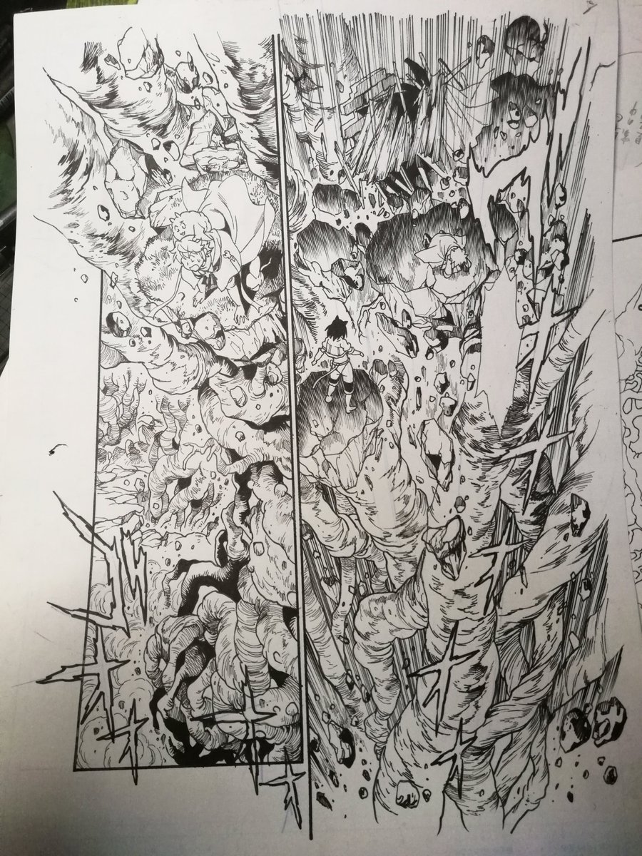 何描いてるのかよく分からなくなってきた‥ 