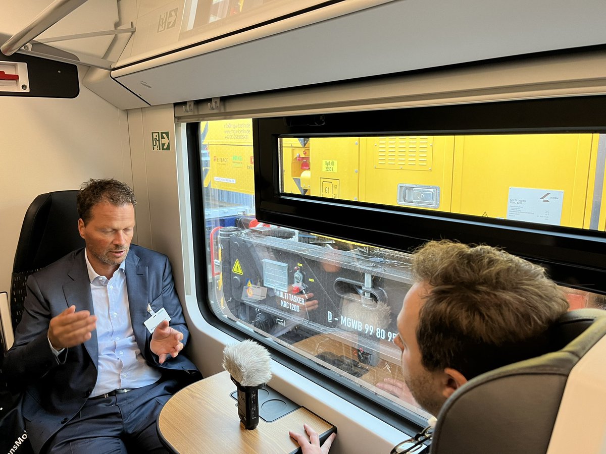 Nicole Raab ☮️ (@niraabraab) on Twitter photo Thank you <a href="/MonocleMag/">Monocle Magazine</a> for stopping by our booth at #InnoTrans2022 to talk about the role of #digitalization for the best #passengerexperience on public transport. Thank you <a href="/MonocleMag/">Monocle Magazine</a> for stopping by our booth at #InnoTrans2022 to talk about the role of #digitalization for the best #passengerexperience on public transport.
