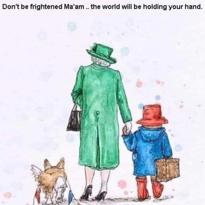 HakinatheMali's tweet photo. #QueenElizabethII 
#QueenElizabeth 
#ElizabethII 
#RestInPeaceQueenElizabethII 
#CorgiLover 
#corgis https://t.co/gSuV5fc4en