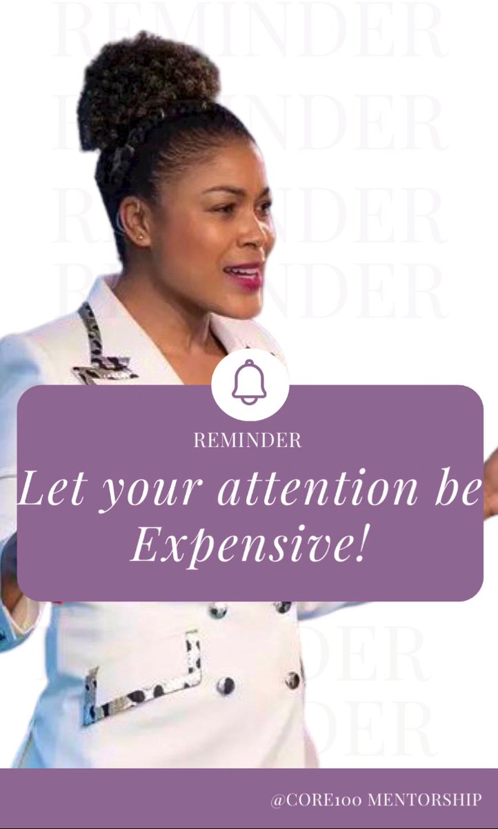 CORE__100's tweet photo. There are some things that you can't change particularly in others. 

So avoid giving your attention to things you can't change. 

You have goals to smash, so let your attention be expensive! 

🦋Madam BeBe Angel https://t.co/t6SVmE5ljJ