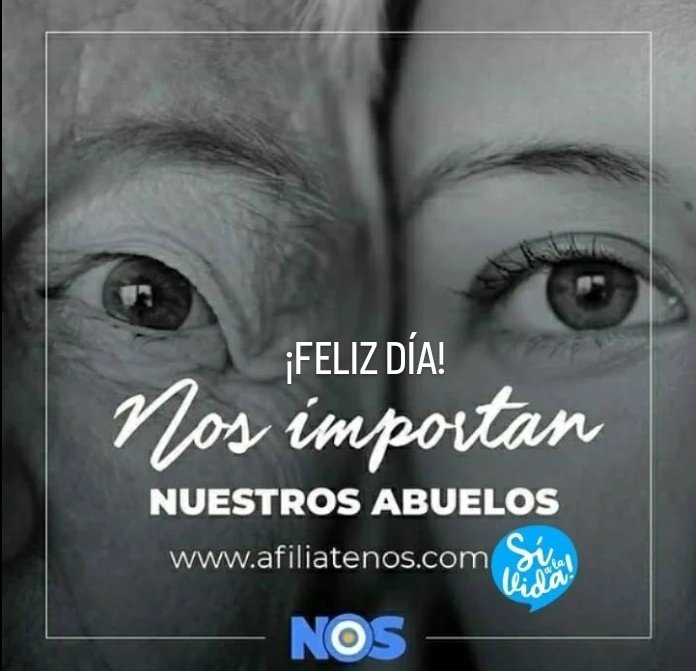 ¡Feliz Día del Jubilado!
Mientras otros proponen reducir la población con la Eutanasia. 
🇦🇷Nosotros proponemos cuidar de los adultos mayores.🇦🇷
Digamos 🇦🇷¡NO A LA EUTANASIA!!

Vení, conócenos y sumate:
afiliatenos.com 

#DiaDeLosAbuelos 
#SiALaVida