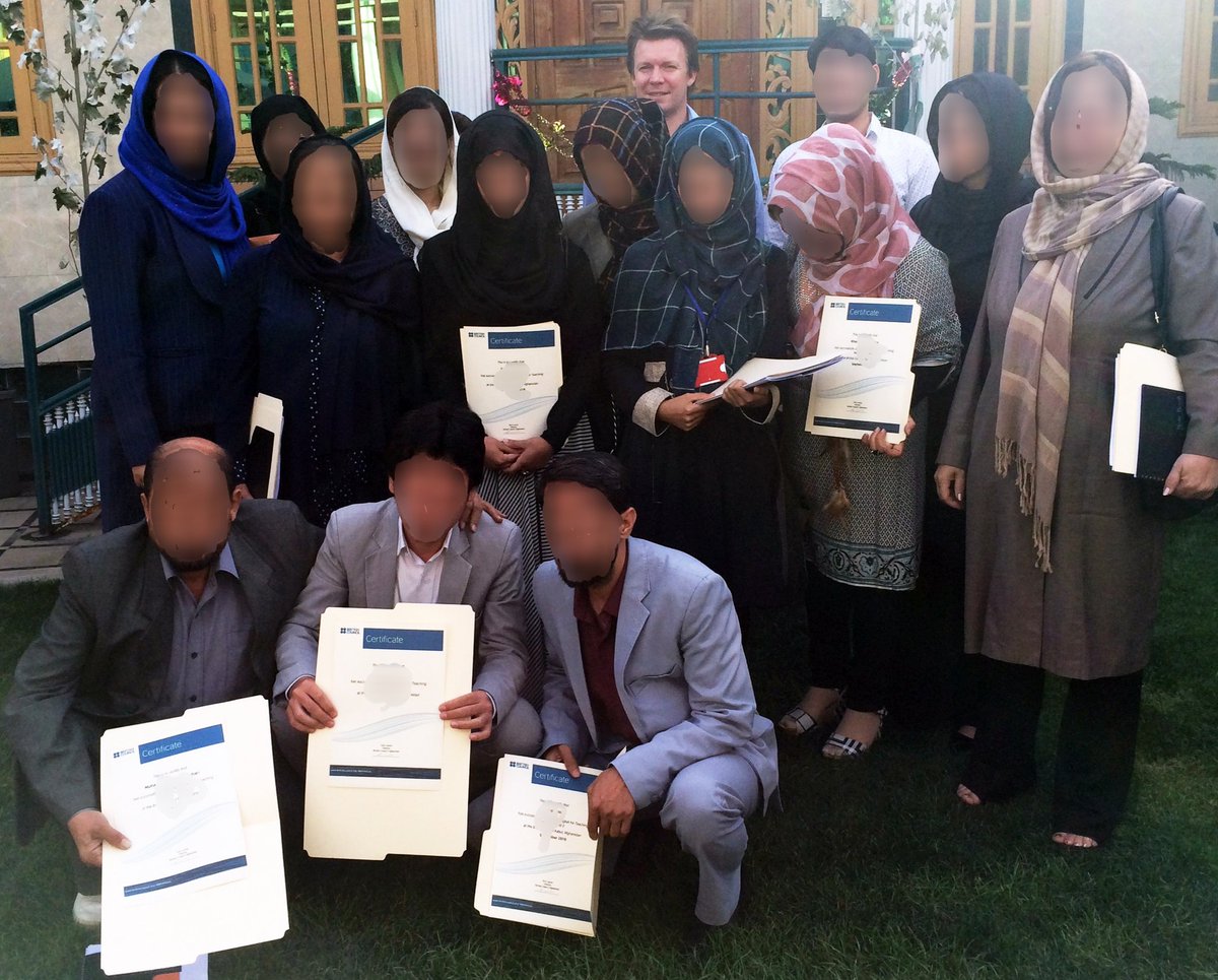AtRiskTeachers's tweet photo. #BritishCouncil delivered education programmes across 🇦🇫.
We hired the best teachers to deliver the programmes. Some worked for us for >10 years.
Then we left them all behind.
Lets get the 109 teachers to safety.
#AtRiskTeachers 
@trussliz @JamesCleverly @FCDOGovUK @ukhomeoffice https://t.co/I0G88AQ2Lz