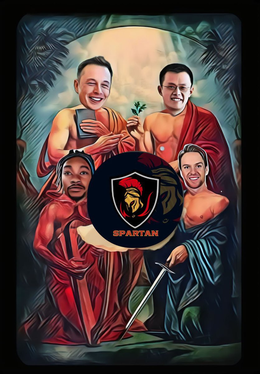 SpartanTokenBsc's tweet photo. @chansoo @cb_doge @elonmusk Elon you are a spartan ??? 

WE ARE SPARTANS !!!
Poocoin: https://t.co/2RB34BadzU
Telegram: https://t.co/T0rHG55slu
Website: https://t.co/9EMz2uOHCC
Twitter: https://t.co/zx140m0Sdk https://t.co/i0QCAvgyay