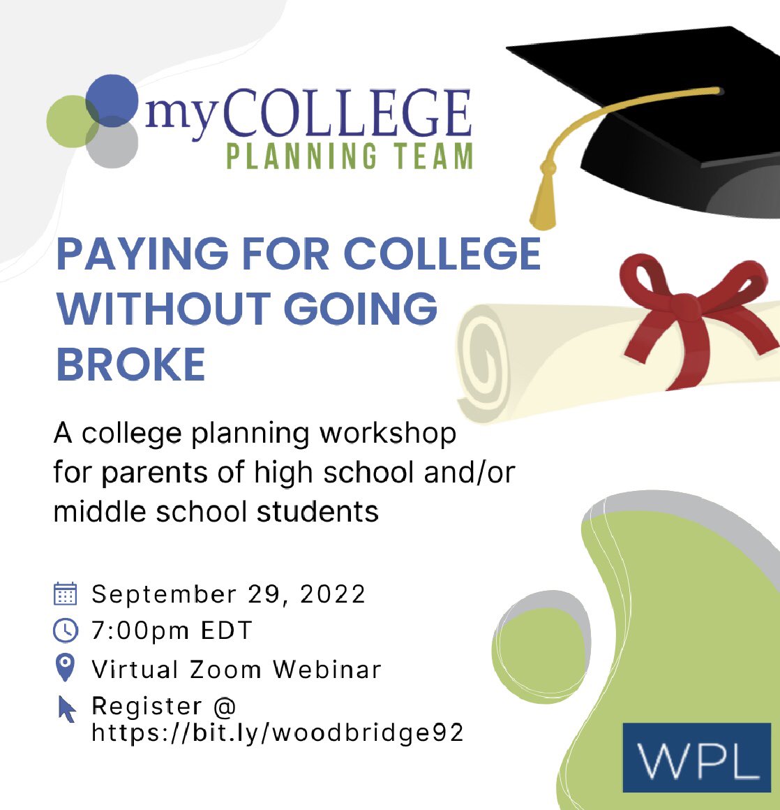 College Financial Webinar. Register here. us02web.zoom.us/webinar/regist… #WeAreBarrons