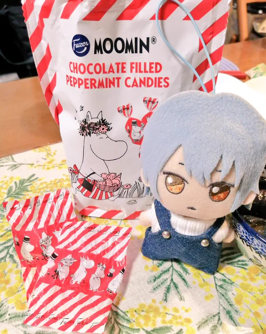 ムーミン柄の初めてみつけた!ねぬと 