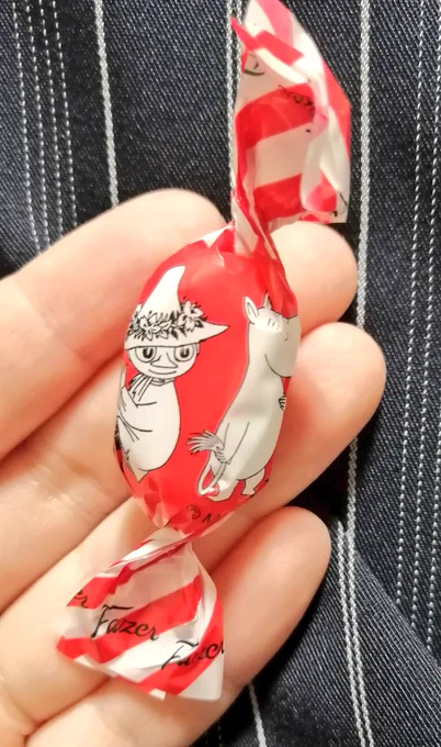 ムーミン柄の初めてみつけた!ねぬと 