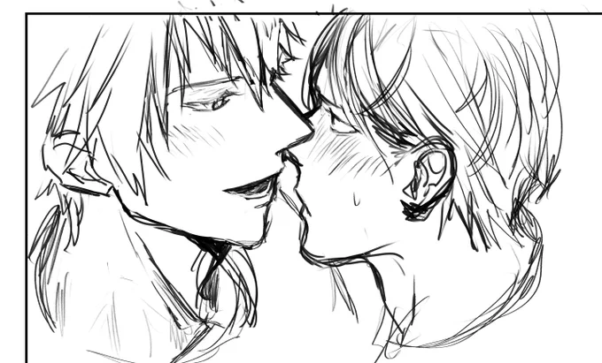 五七
まだむっちゃ下描き 