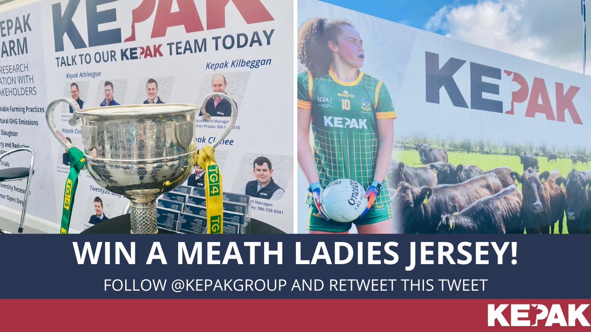 It's competition time! To celebrate the return of #Ploughing2022 we are giving you the chance to win a Meath Ladies jersey. Simply follow <a href="/KepakGroup/">Kepak</a> and retweet this post to be in with a chance of winning! #Competition #nationalploughingchampionships <a href="/meathladiesMLGF/">Meath LGFA</a>