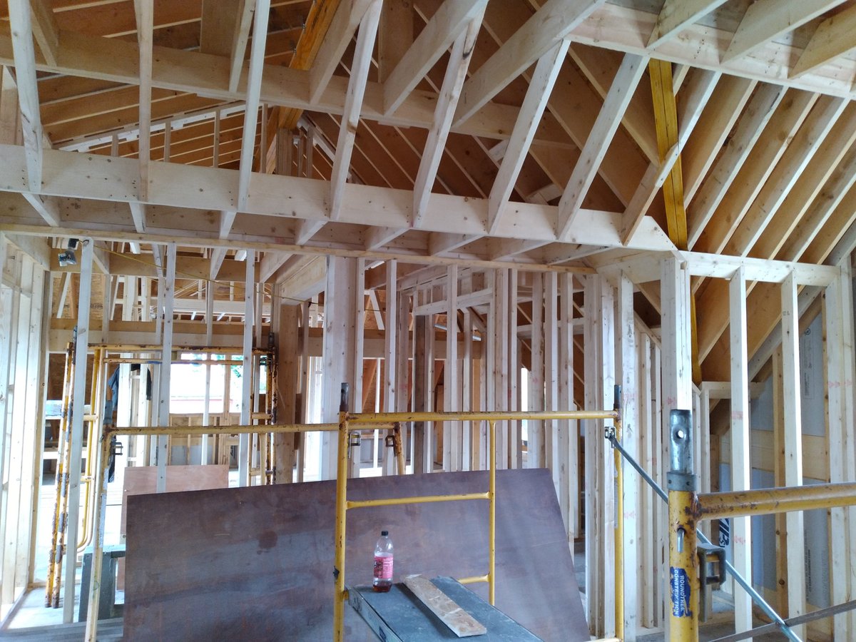 RoundtreeConst1's tweet photo. Update pics for our Schroon Lake, NY project...great work guys!

Credit:
Balzer &amp; Tuck Architecture 
#SchroonLake #lakehome #adirondackhome #ADK #ADKhome #newconstruction #newbuild  #adirondacks https://t.co/C7hC1WMQ98