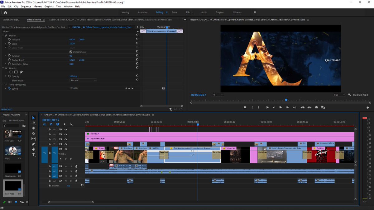Raviteja_P_'s tweet photo. small edit will be uploaded at 6pm 

#Adipurush  #Prabhas  #Salaar https://t.co/BBOraicCb8