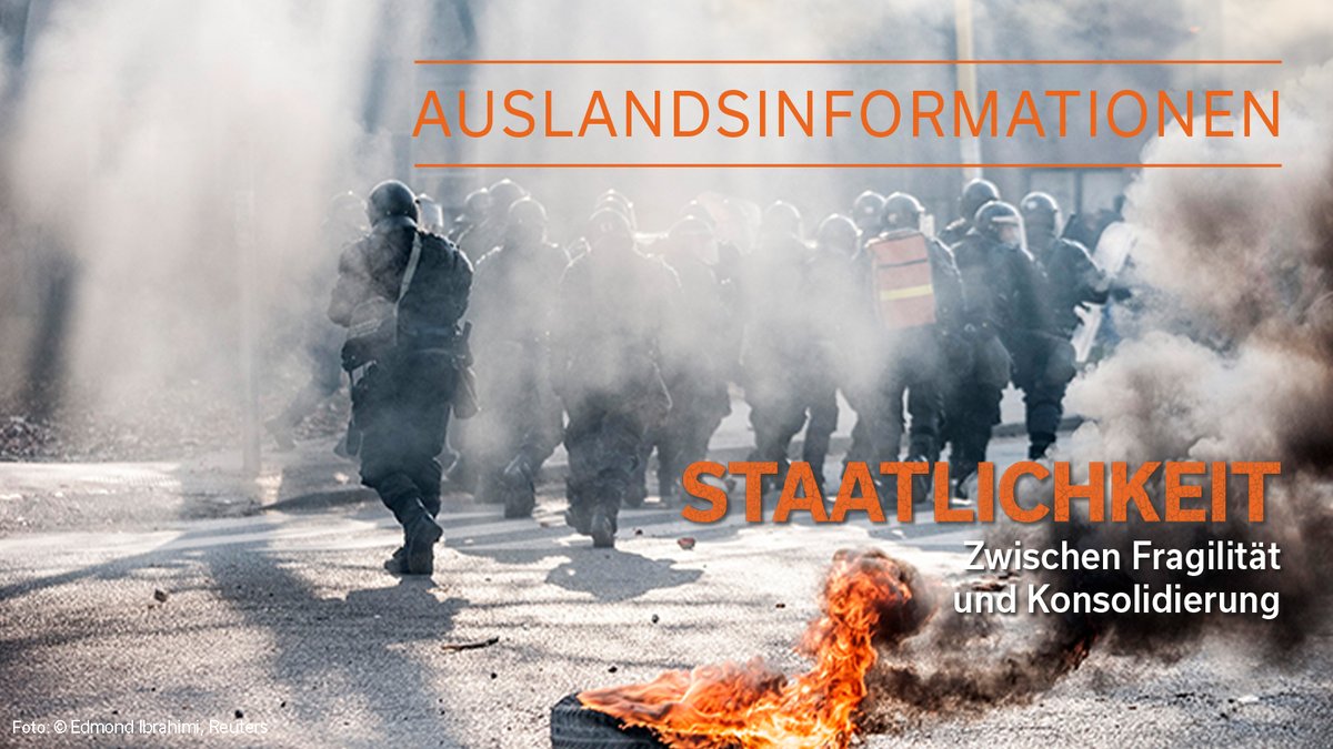Staaten zwischen Konsolidierung und Zerfall: Die neue Ausgabe der #Auslandsinformationen ist online. Mit Beiträgen u.a. von <a href="/AnnaWasserfall/">Anna Wasserfall</a> <a href="/KampMathias/">Mathias Kamp</a> <a href="/JoWadephul/">Johann Wadephul</a> Hier geht`s zur Ausgabe: kas.de/de/web/ausland…
