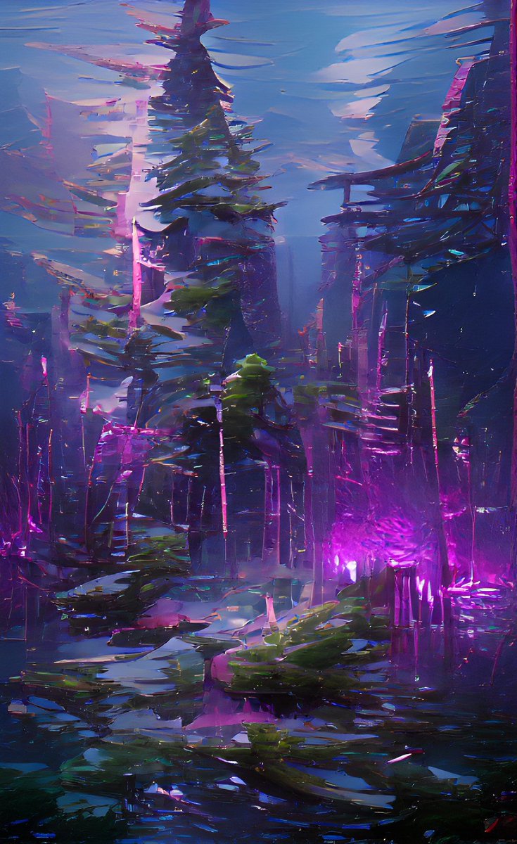 CharlesB9991's tweet photo. Violet forest

#digitalart #digitalpainting #NFTs #NFTcollections #AIart https://t.co/dRqPz04iiU