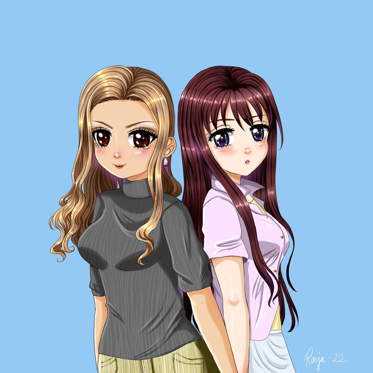 432_ronja's tweet image. Sayuki &amp;amp; Mako!
#initialD #impactblue