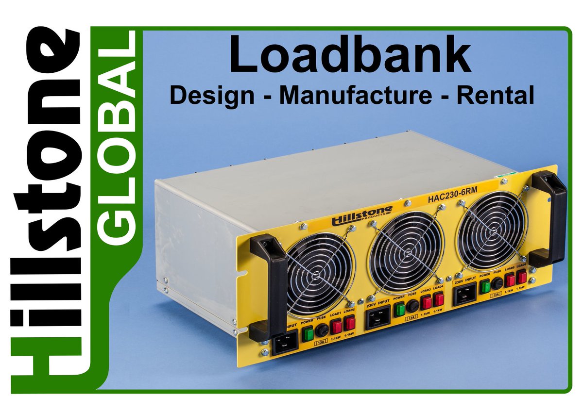 <a href="/HP_Loadbanks/">Hillstone Products</a> famous HAC230-6RM rack mounted 19" 6.6kW load bank.

UK &amp; Ireland Hillstone loadbanks.

Design - Manufacture - Rental

#loadBanks30years #design #manufacture #rental #uk #ireland  
#loadbanks #datacentres #datacenter #serversimulators #IST