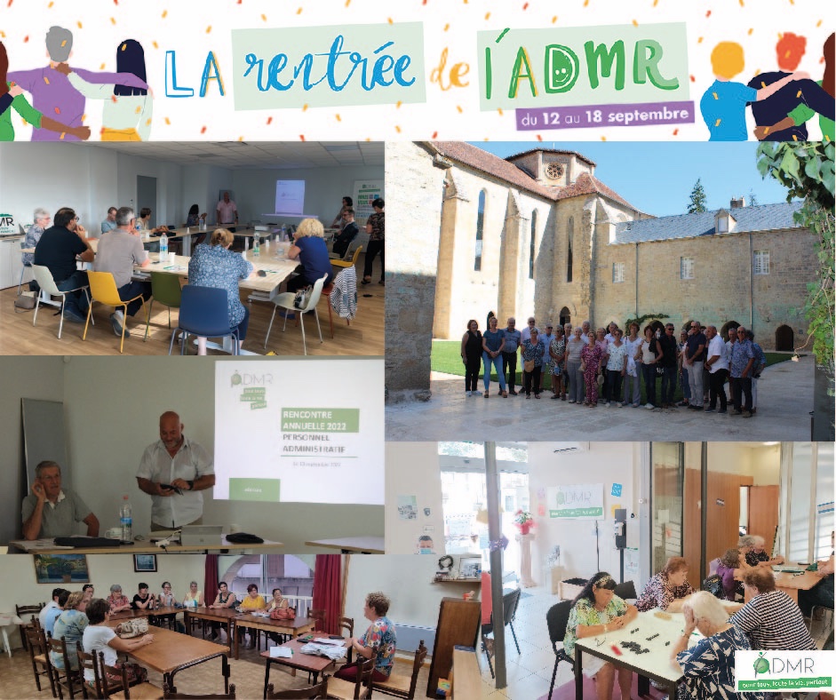 Une rentrée #ADMR 2022 réussie en Tarn-et-Garonne ! Les bénévoles, les salariés et les clients ont pu assister à des évènements pour faire parler de l'ADMR mais aussi pour créer du lien social ! 😄 @muriellehenry1 @Poleemploi_oc @AbbayeCmn