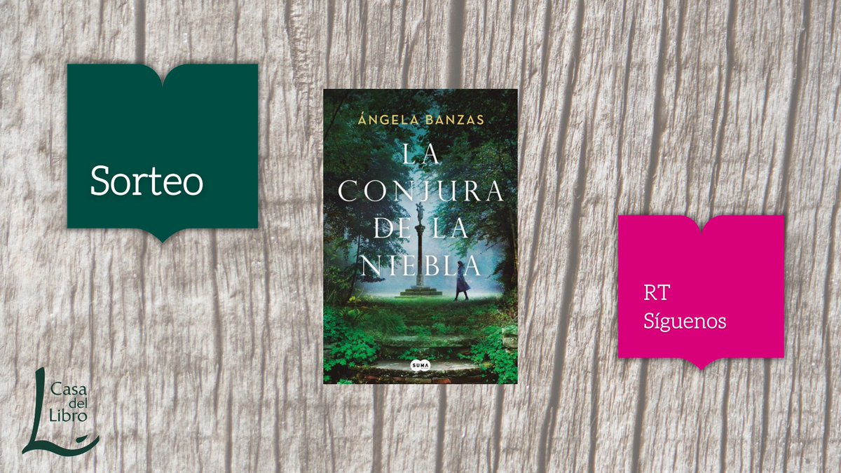 casadellibro's tweet photo. ¿Quieres conseguir un ejemplar firmado por Ángela Banzas de 'La conjura de la niebla?

¡Participa!
1️⃣ Síguenos
2️⃣ RT
3️⃣Válido para España

Bases legales 👉🏻 https://t.co/0Myh8LUwmn

@sumadeletras @penguinlibros https://t.co/uP17kuoSEQ